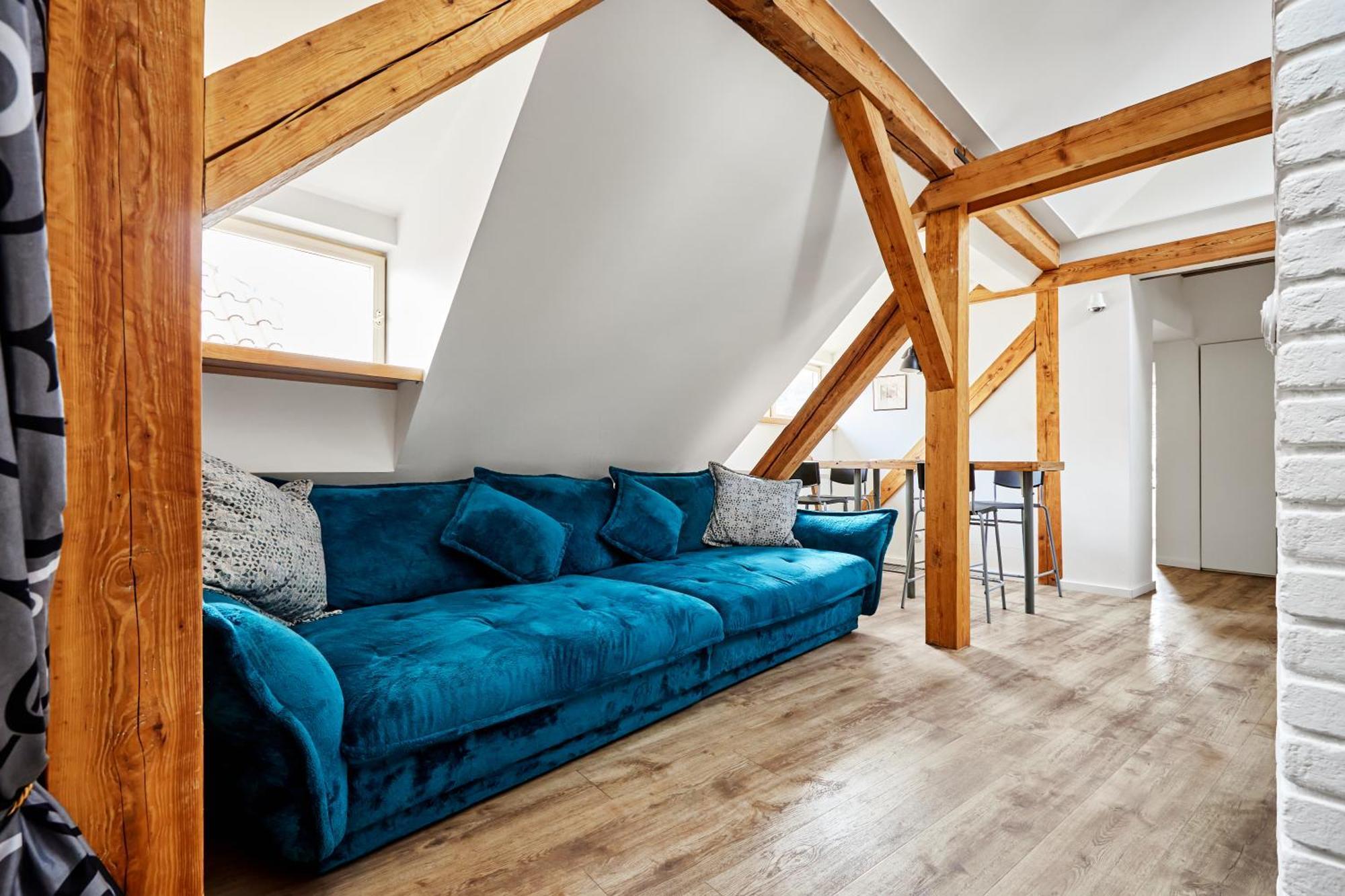 At The Blue Lion & Parking Assistance Apartment Praha Bagian luar foto